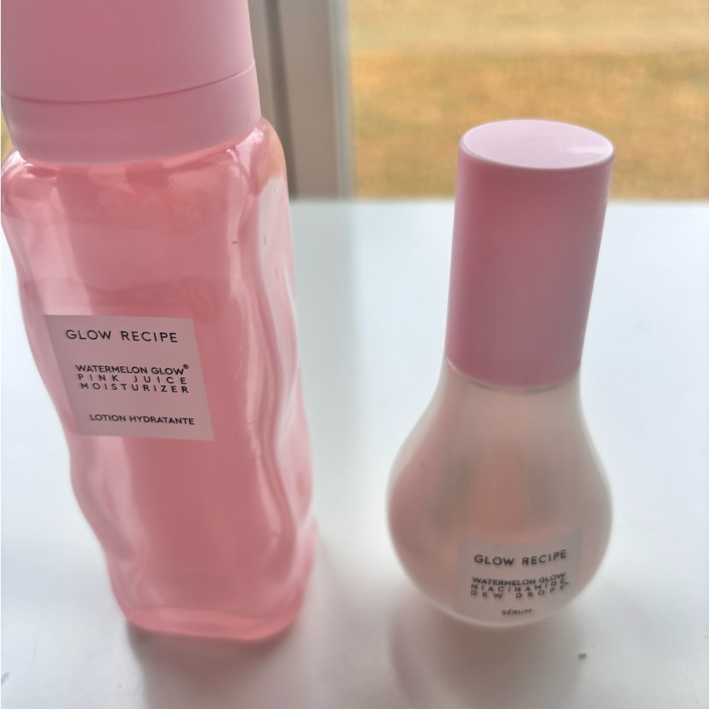 Glow Recipe Pink Watermelon Glow Duo - Soft Pink Bottles set 50 ml and 40 ml - Picture 4 of 4